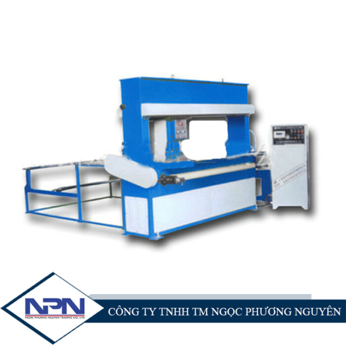 Máy dập cắt vải tự động đầu di động khổ lớn